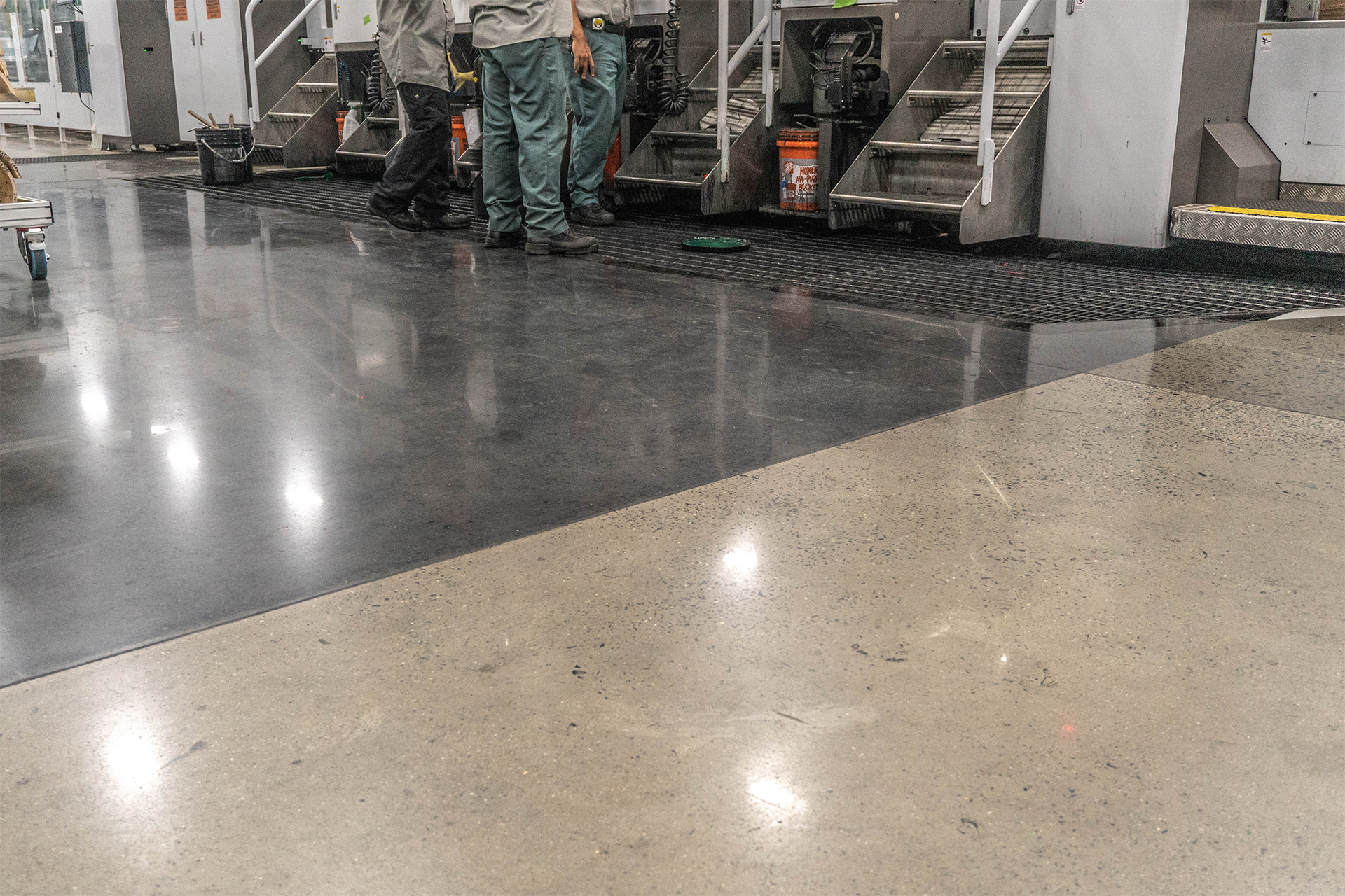 REHL polished concrete floor example